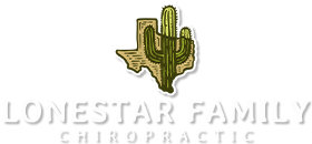 Lonestar Family Chiropractic Logo White
